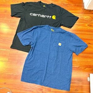2 carhartt men’s medium shirt